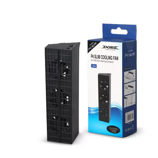 Dobe Cooling Fan with Intelligent on/off control for PS4 Slim Version Consol