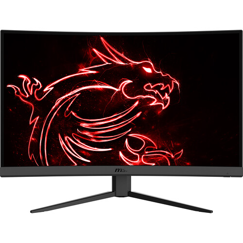 MSI G32CQ4 E2 , 32" WQHD VA Display, 170Hz Refresh Rate,1ms Sync Technology,Gaming Curved Monitor 1500R Curvature, Black | G32CQ4 E2 