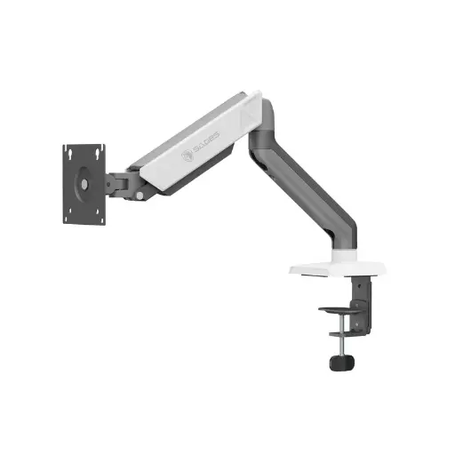 Sades Viper SA-MA01 Single Monitor Mount Arm (Max size 32"/9KG Per ARM) - White 