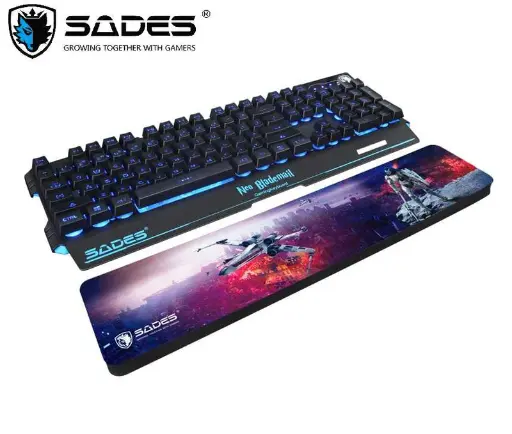 SADES Keyboard Wrist Rest Pad For Mechanical Gaming Keyboard 