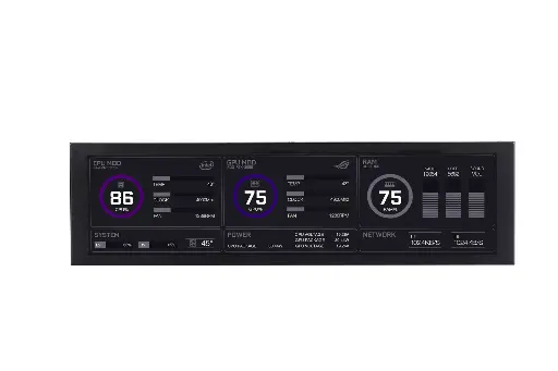 Turing 8.8 inch IPS TYPEC Secondary Screen Case CPU GPU RAM Computer Monitoring - Black 