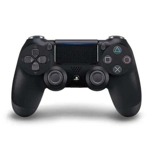 وحدة تحكم DUALSHOCK®4 لاسلكية لجهاز PS4™ - لون Jet Black - مجددة