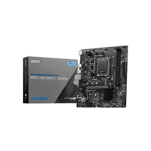 MSI PRO H610M-S DDR4 mATX Motherboard 