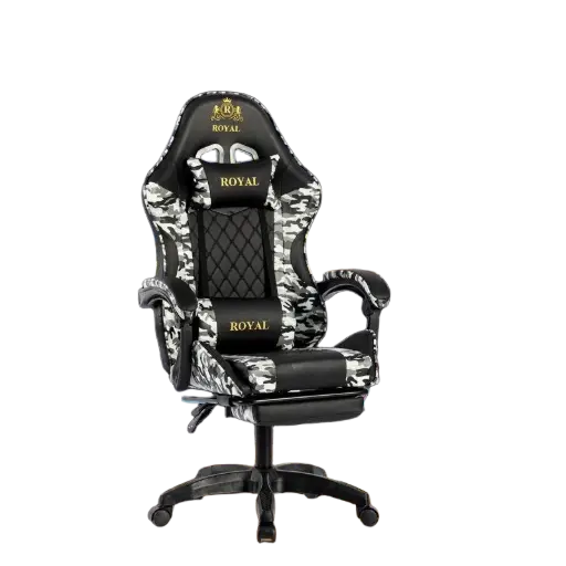 ROYAL GC-905 – Gaming Chair On Adjustable And Ergonomic, camouflage 