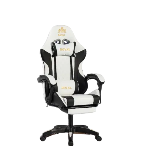 ROYAL GC-905 – Gaming Chair On Adjustable And Ergonomic, White 