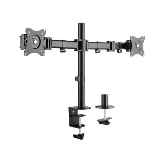MULTI-FANCTION 15''-30'' Full Motion Adjustable Dual Monitor Desktop Mount -Z022