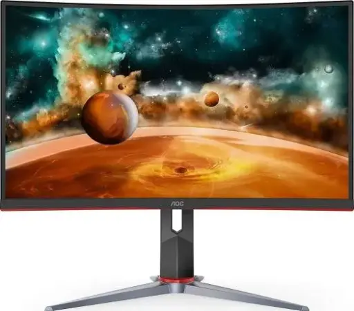 AOC CQ27G2 27" WLED (2560 x 1440) 144Hz 1ms, QHD 2K, 1500R Curved VA, FreeSync, Super Curved Frameless Gaming Monitor | CQ27G2 