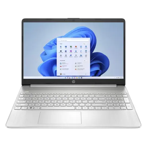HP 15S Laptop, AMD Ryzen 7 5700U, 16GB RAM, 1TB SSD, 15.6”, AMD Radeon Graphics, Windows 11, 15S-EQ2026NE - silver 