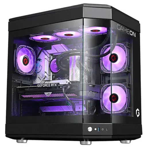 GAMING PC Intel Core I5 - 14th Gen RTX 5060 -16 GB RAM DDR 5 - SSD 1TB - Black    