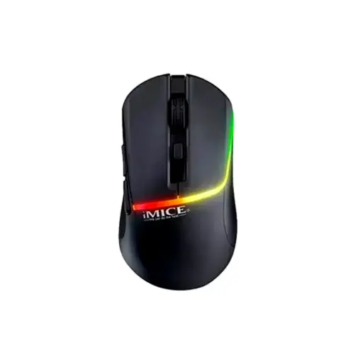 IMICE T20 Wired Gaming Mouse with RGB Lights | Adjustable DPI Up to 6600 | 6 Programmable Buttons 