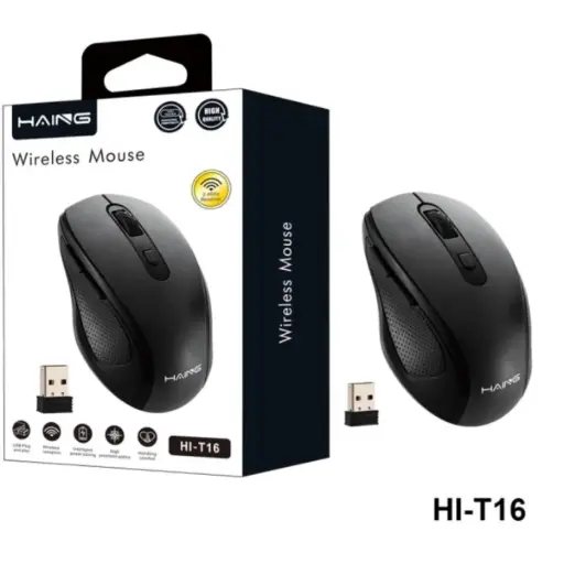 [HH22N] HAING HI-T16 2.4G Wireless Mouse with Type-C Connector 