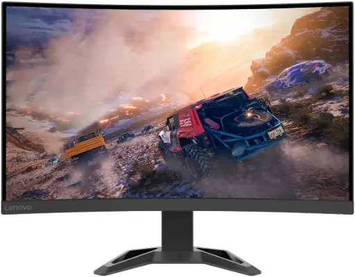 Lenovo 27" 1500R Curved Monitor,165 Hz Refresh Rate,FHD 1920x1080 Vertical Alignment Display, 16.7 Mn Colors,1ms Response Time, AMD FreeSync