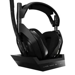 ASTRO Gaming A50 جهاز لاسلكي مع جهاز قاعدة