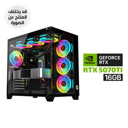 Gaming PC i7-14700K Processor, GigaByte Intel Z790 D Ultra DDR5 Motherboard, 32GB RAM (5600), 1TB SSD NVMe, RTX 5070 TI 16GB VGA, 850 WATT GOLD PSU, L360 Liquid Cooler, GameOn Emperor Arctic Case 7 ARGB Fans, Windows 11 Pro (License)