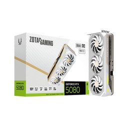 Zotac Geforce RTX 5080 16GB Solid OC Edition White Edition GDDR7 Graphic Card