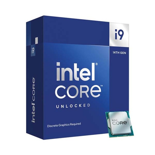 Intel Core i9-14900K 14th Gen 24-Core 32-Thread - 4.4GHz (6.0GHz Turbo) LGA 1700 Socket Unlocked Desktop Processor