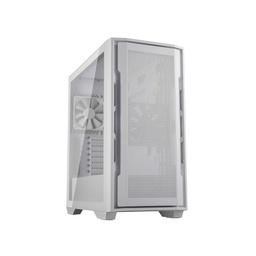 Cougar UniFace Mid Tower Tempered Glass Side Panel Case With 2 Fan Non RGB - White