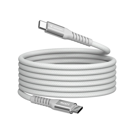 Verbatim Sync & Charge Magnetic Cable USB-C To USB-C 100W|480Mbps (120Cm) - Grey
