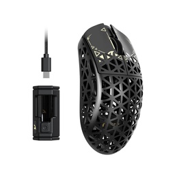 Attack Shark R5 Ultra Carbon Fiber Tri-Mode Wireless (BT/2.4G Wireless/Wired) 8K PAW3950MAX Gaming Mouse - Black